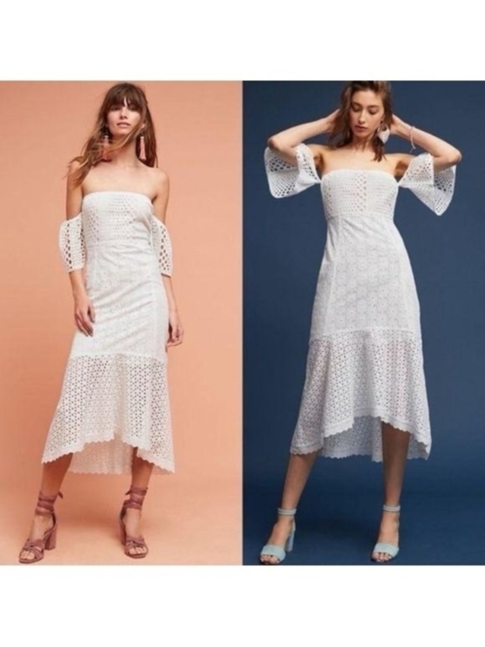 Farm Rio Eyelet Dress - Picture 1 of 6